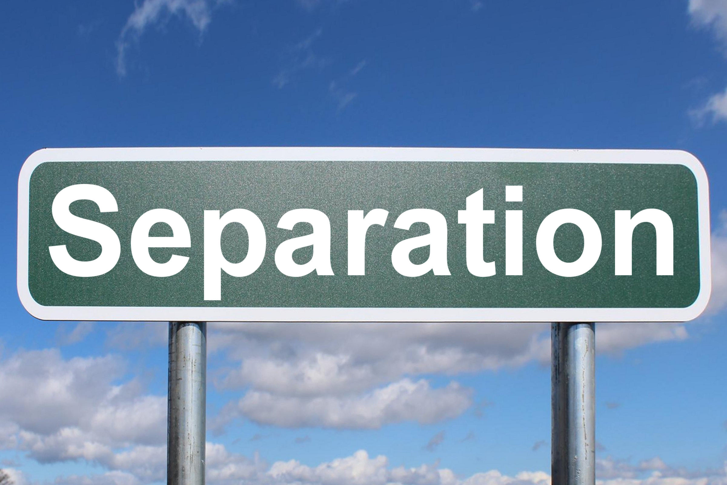 why a separation agreement is important